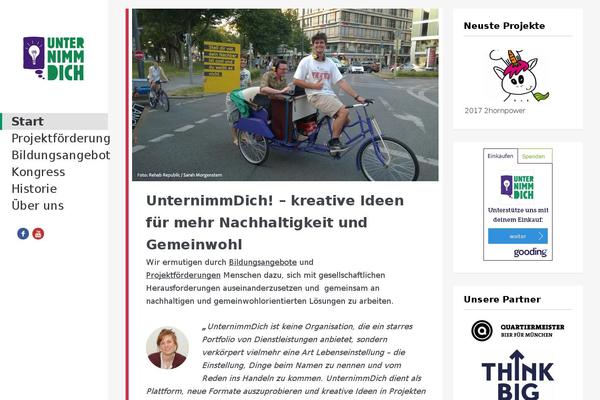 unternimmdich.de site used Duesseldorf-child-starter