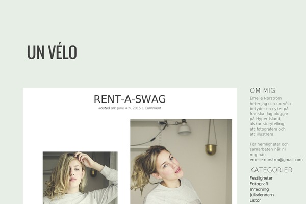 unvelo.se site used Html5_blank_theme