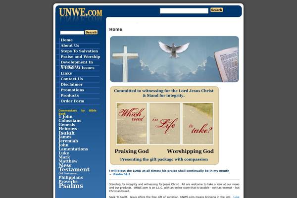 unwe.com site used Unwe
