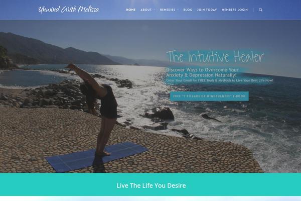 Salient theme site design template sample