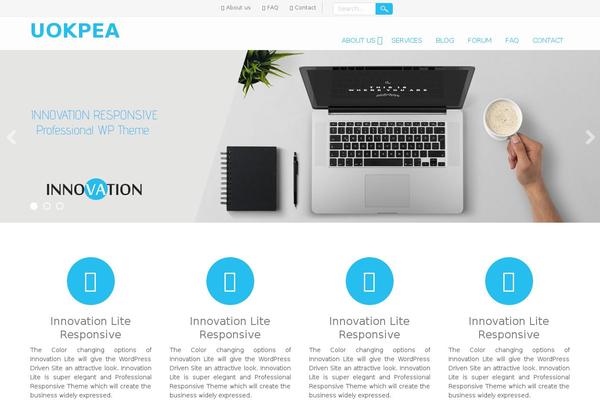 uokpea.org site used Innovation Lite