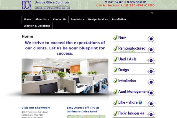 Canvas theme site design template sample