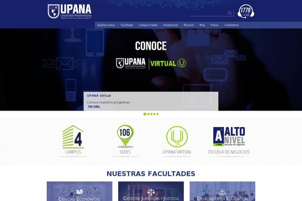 upana.edu.gt site used Universidad-panamericana