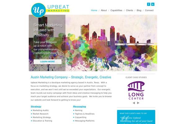 upbeatmarketingaustin.com site used Upbeat