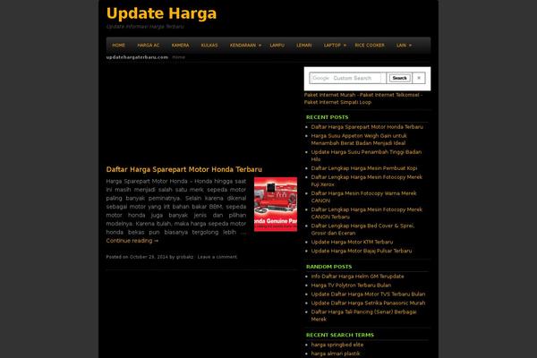 updatehargaterbaru.com site used Tiga