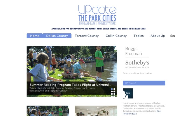 updateparkcities.com site used Up