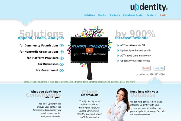updentity.com site used Designer-services