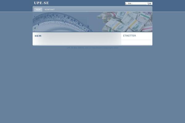 upe.se site used Upe