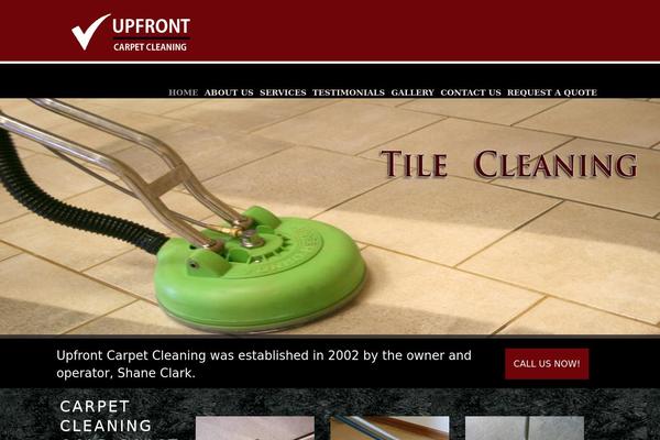 upfrontcarpetcleaning.com.au site used 160_artisteer