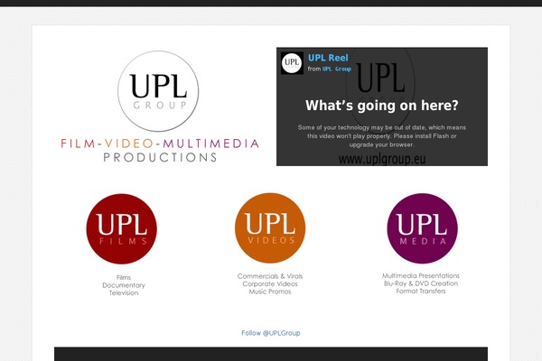 uplgroup.eu site used Wp-clearvideo104