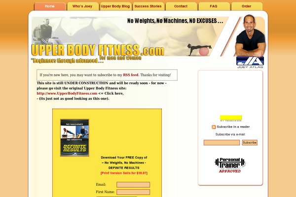 upperbodyexercise.com site used Upperbodyfitness