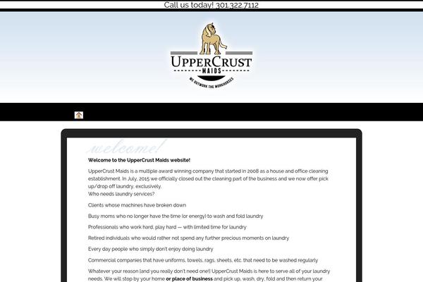 uppercrustmaids.com site used Uppercrustmaids