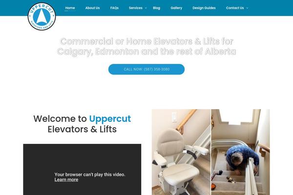 uppercut-elevator.com site used Ingenious