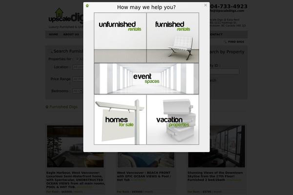 upscaledigs.com site used RealEstate