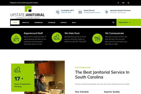 upstatejanitorial.com site used Cleaninco