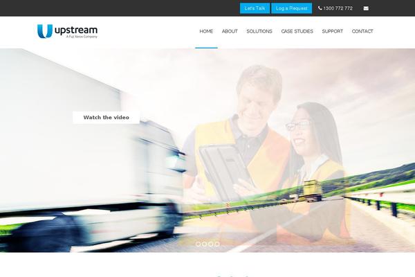 upstream.com.au site used Upstream-theme-2016