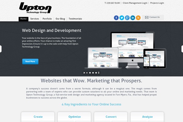 uptontechnologygroup.com site used Upton