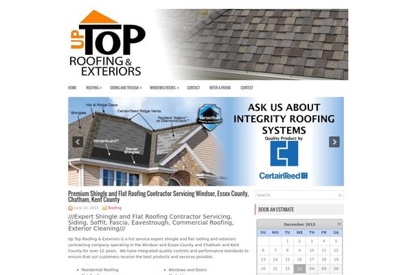 uptop-roofing.com site used Netbiz