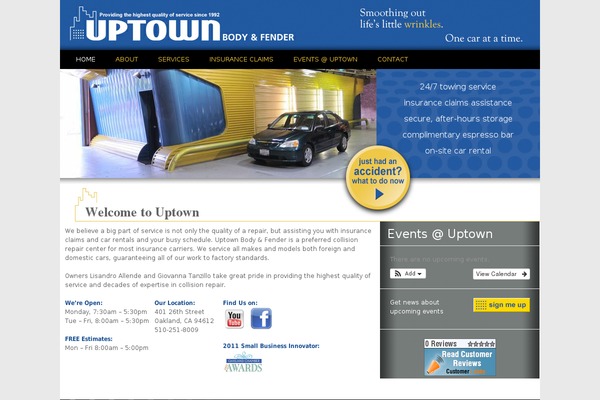 uptownbody.com site used Uptown-twentyten-child