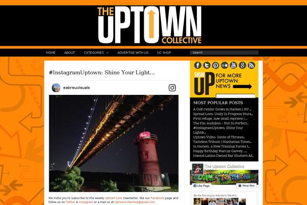 uptowncollective.com site used Gridline