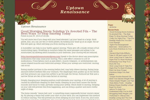 Victorian Xmas theme site design template sample