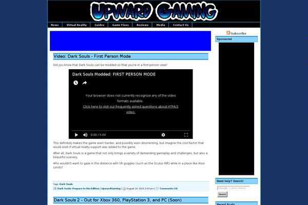 upwardgaming.com site used magicblue
