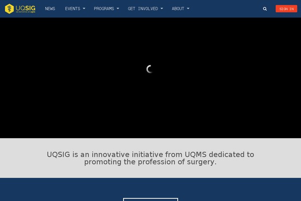 uqsig.org site used Uqsig