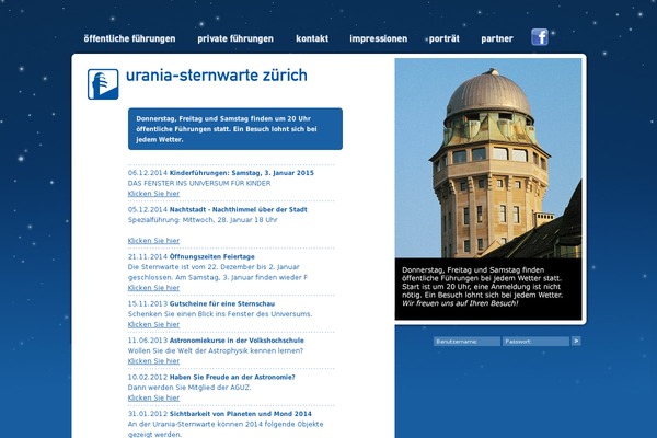 urania-sternwarte.ch site used Wp-admin-uwvfqw