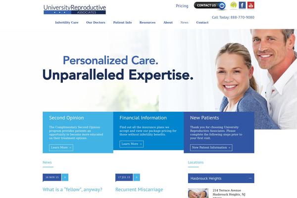MediCenter theme site design template sample