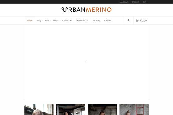 urbanmerino theme websites examples