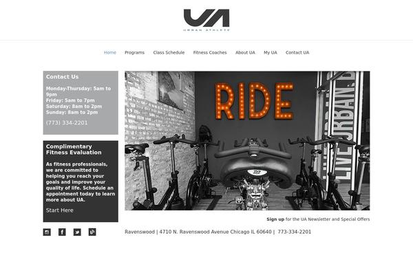 Site using Advanced iFrame plugin