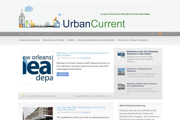 urbancurrent.org site used Headlines-new