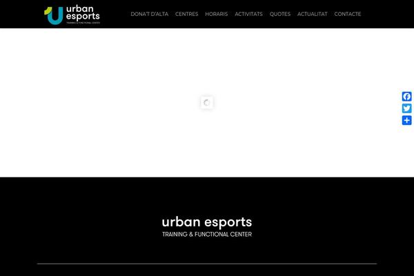 urbanesports.cat site used Urbansports