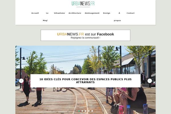 urbanews.fr site used Baxel-child
