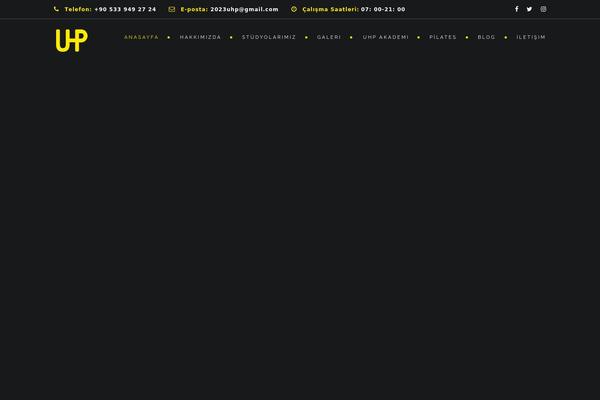 Archi theme site design template sample