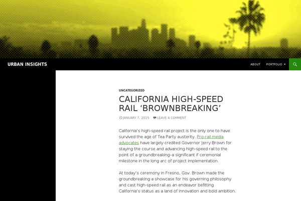 Twenty Fourteen theme site design template sample