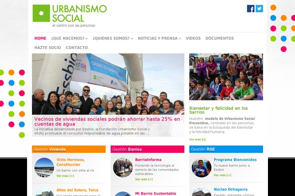 urbanismosocial.cl site used Orion