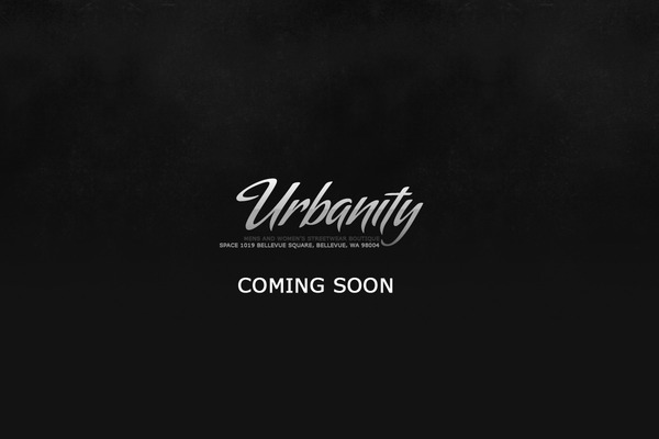 urbanityshop.com site used Urbanity