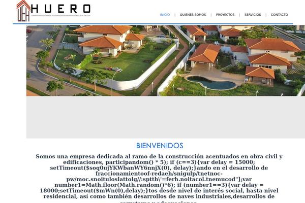 urbanizacioneshuero.com site used Huero2
