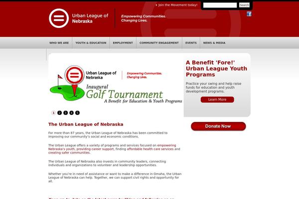 urbanleagueneb.org site used Urbanleague