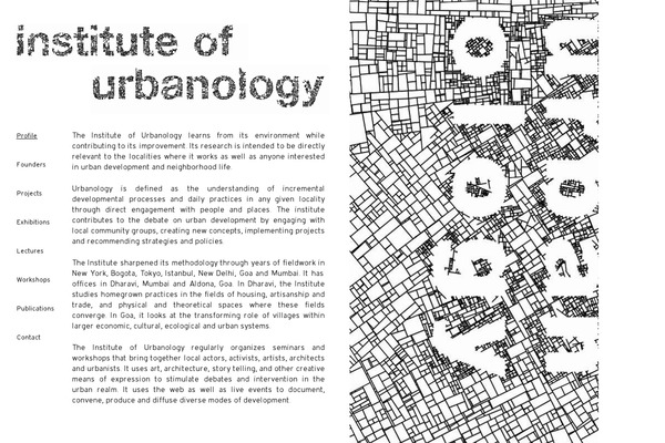 urbanology.org site used Urbanology