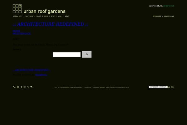 urbanroofgardens.com site used Urg