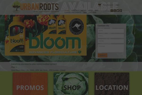 urbanroots theme websites examples