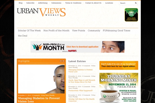 urbanviewsweekly.com site used Urbanviewsweekly