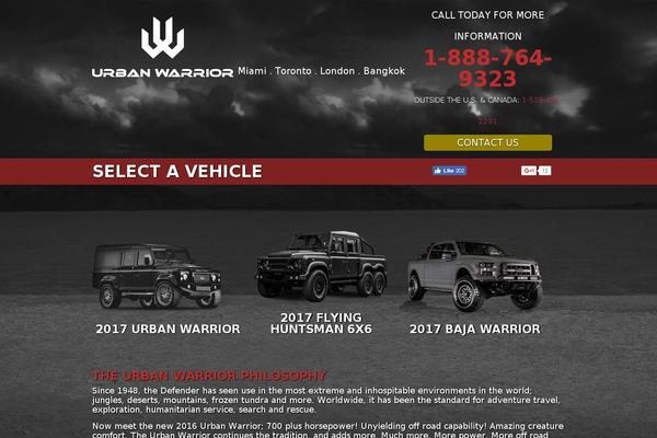 urbanwarrior4x4.com site used Urbanwarrior_home