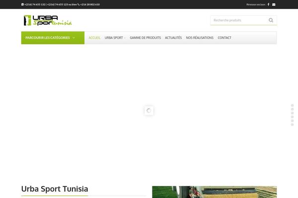 urbasports.com site used Th_urba