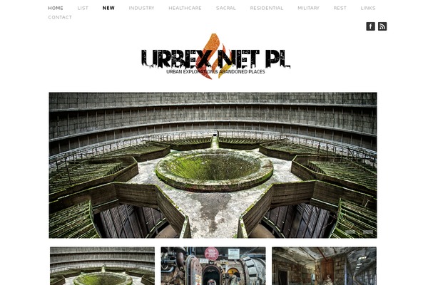 urbex.net.pl site used Portfoliothemeres