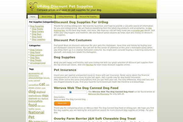 urdog.com site used Green3