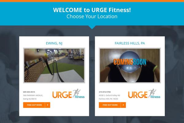 urgefitness.com site used Urge