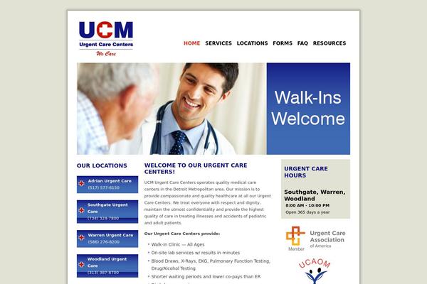 urgentcaremanagement.net site used Ucm